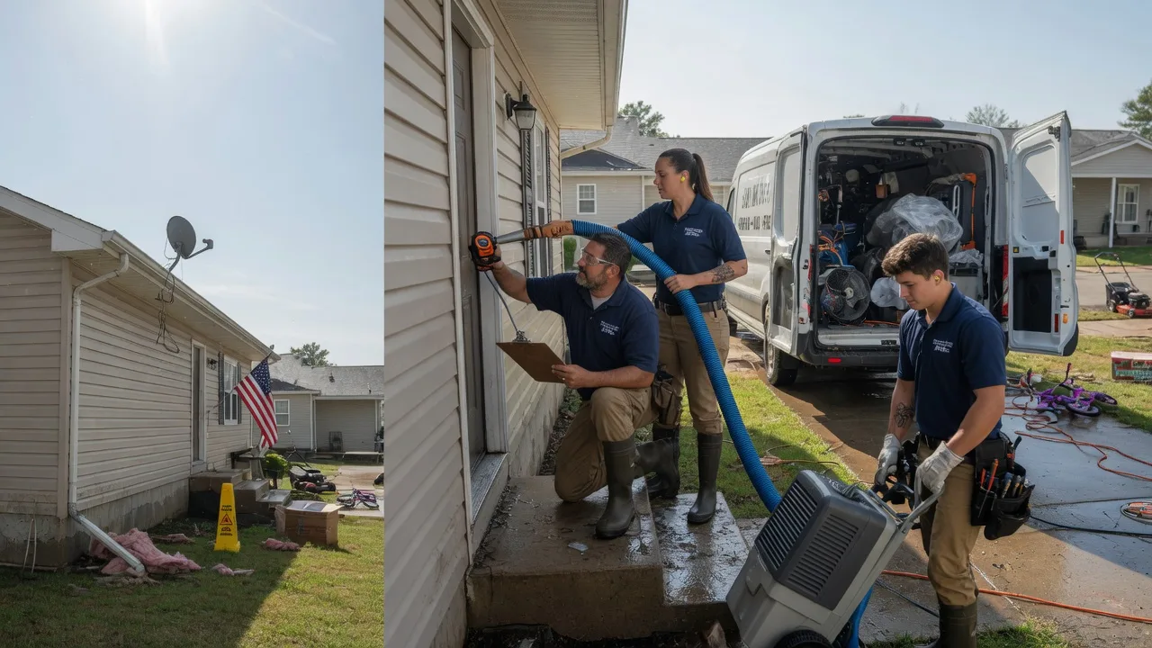 Ceiling Water Damage Restoration in Washington, MO near me